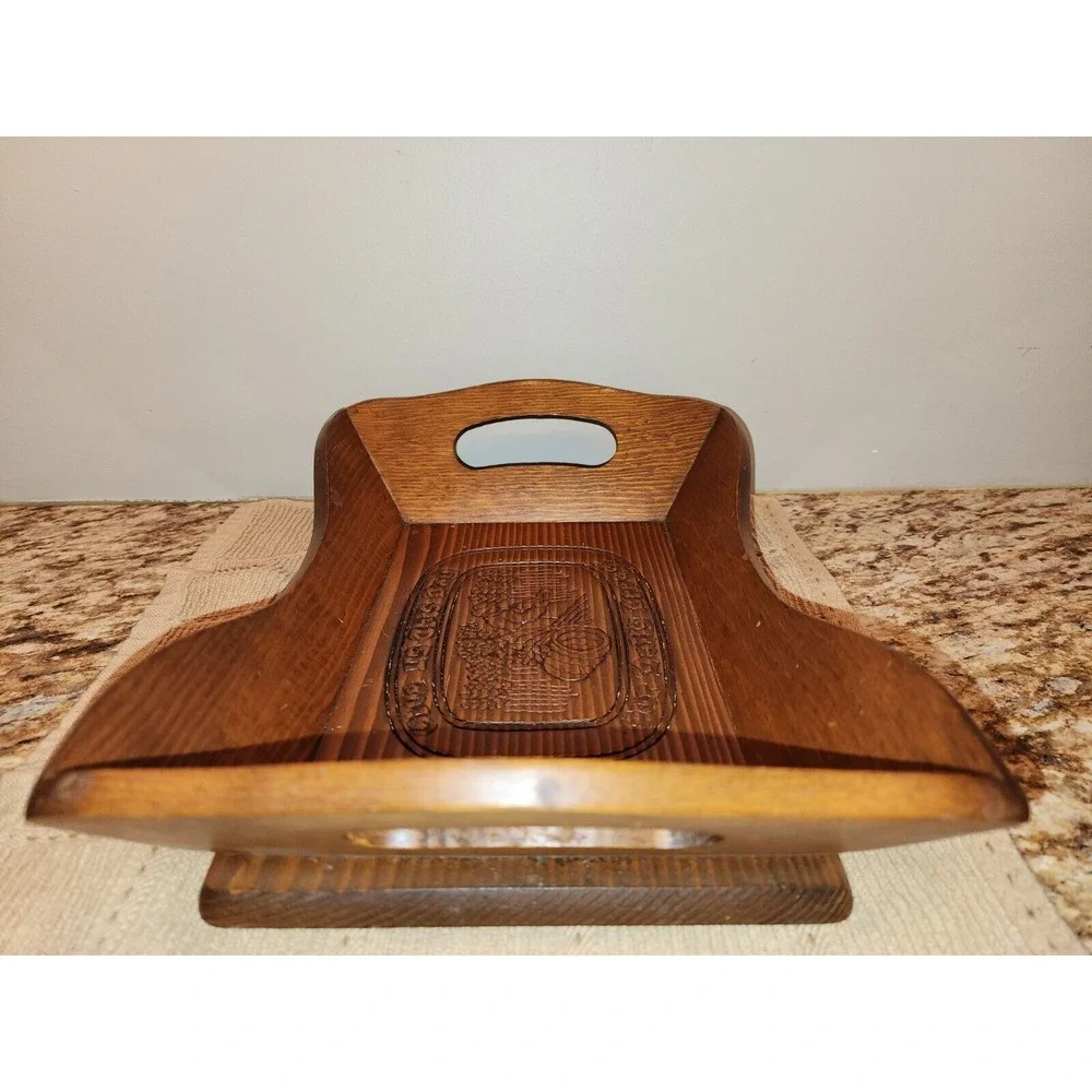 Wood Bread Tray 